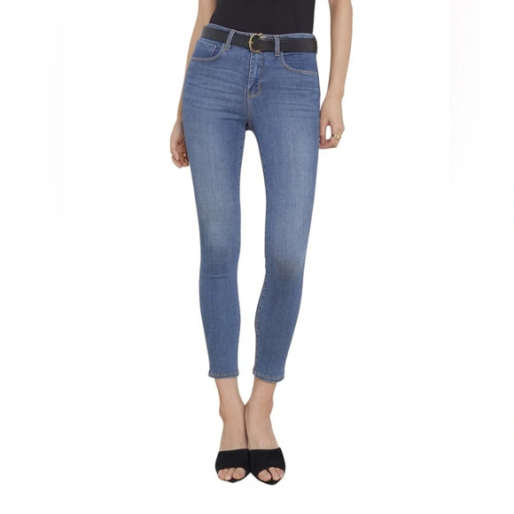 L’AGENCE Margot Jean Skinny High Rise Light Vintage Size 26 - Picture 15 of 15